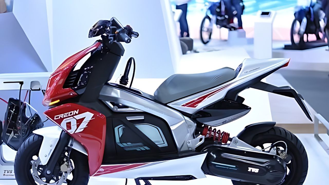 TVS Creon electric scooter: expected price, range, colours, images, and specifications